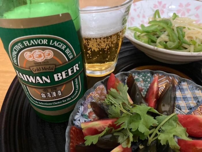 台湾ビールで乾杯！