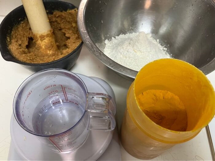 からし蓮根を作ろう