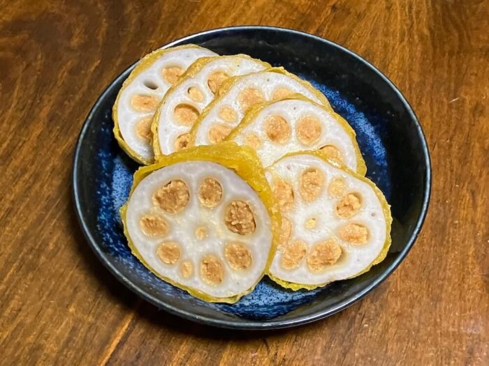 からし蓮根を作ろう