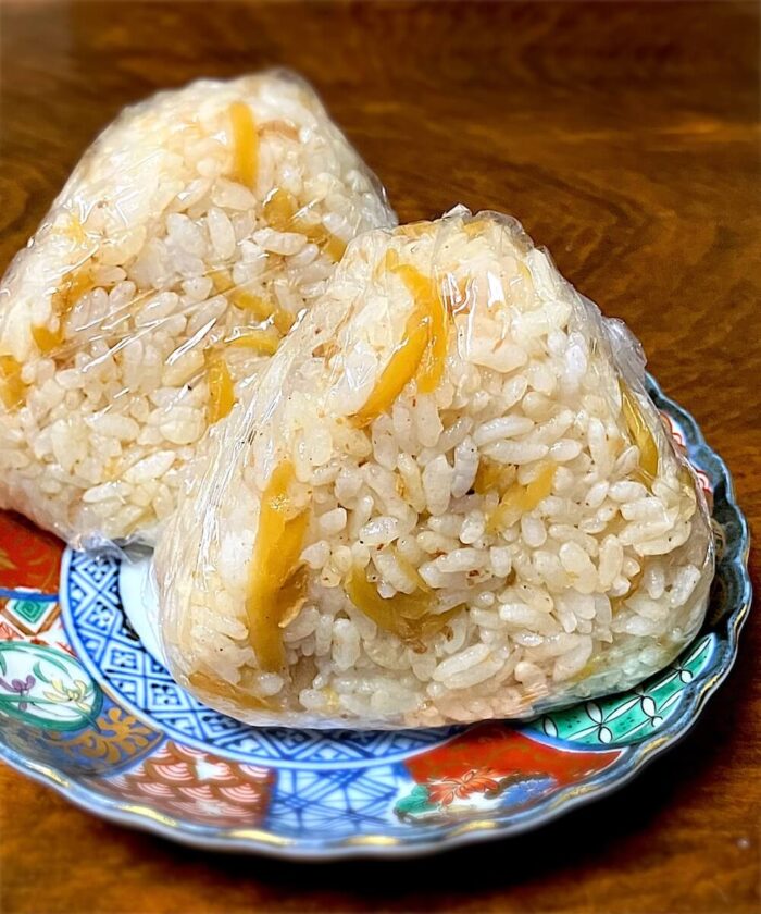 生姜の佃煮おにぎり