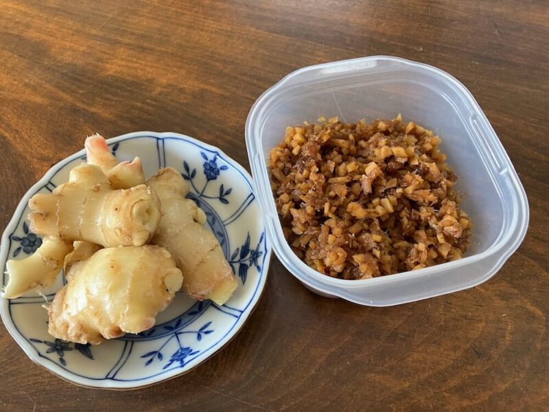 生姜の佃煮を作ろう