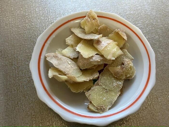 生姜の皮