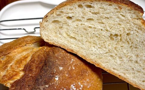 新・準強力粉でパン作り