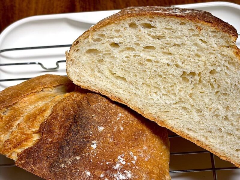 新・準強力粉でパン作り