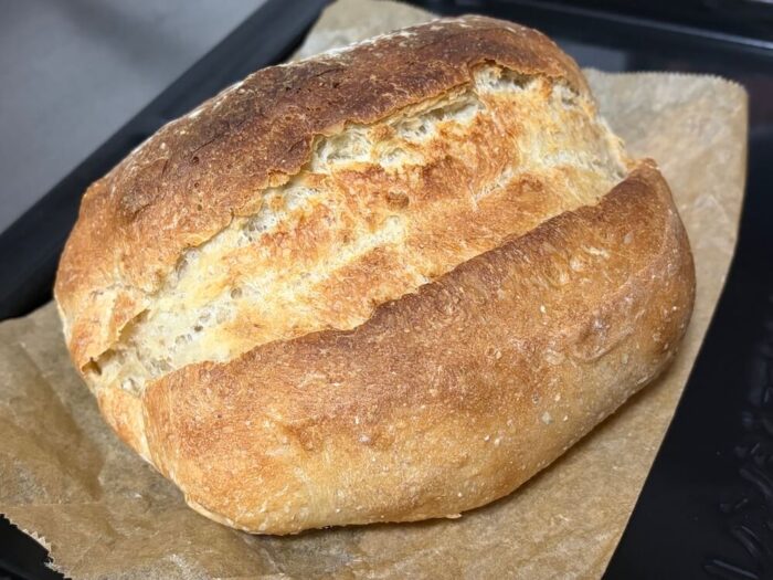 パンの焼き上がり