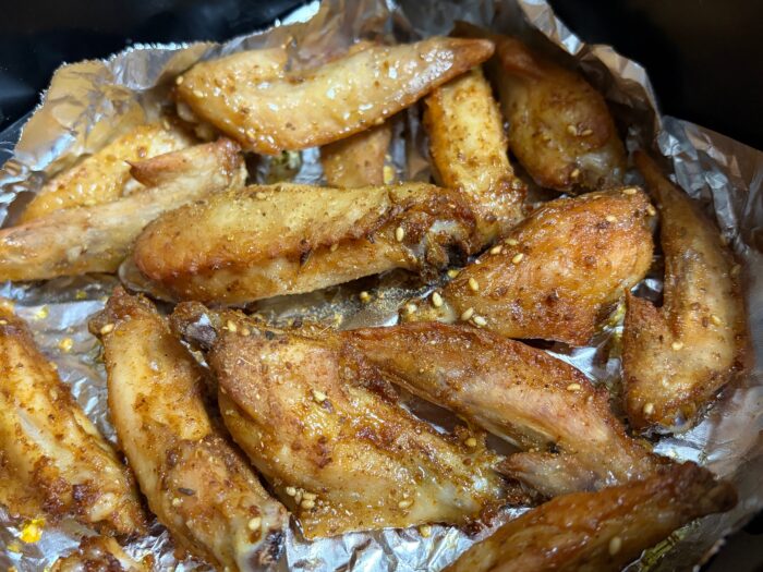 鶏手羽のスパイシー焼き
