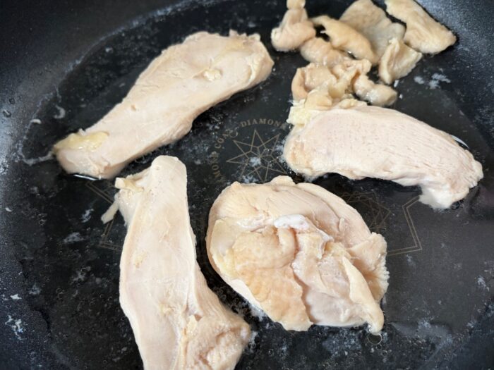 肉をひっくり返す